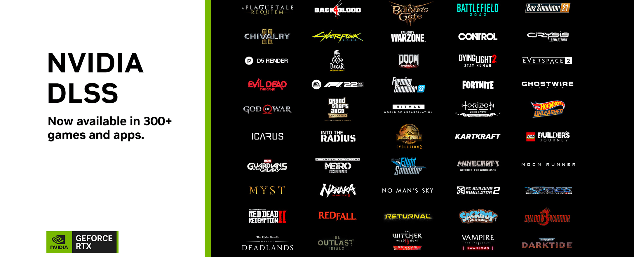 Nvidia DLSS adds three games and Linux support
