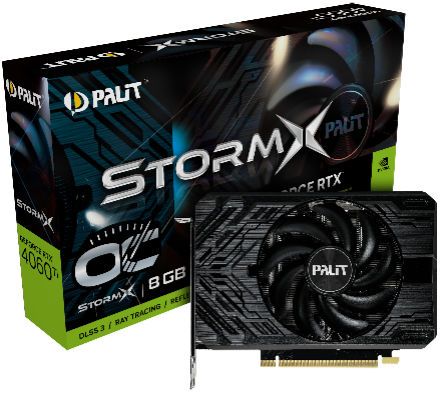 PALIT introduces GeForce RTX 4060 (Ti) DUAL and StormX series