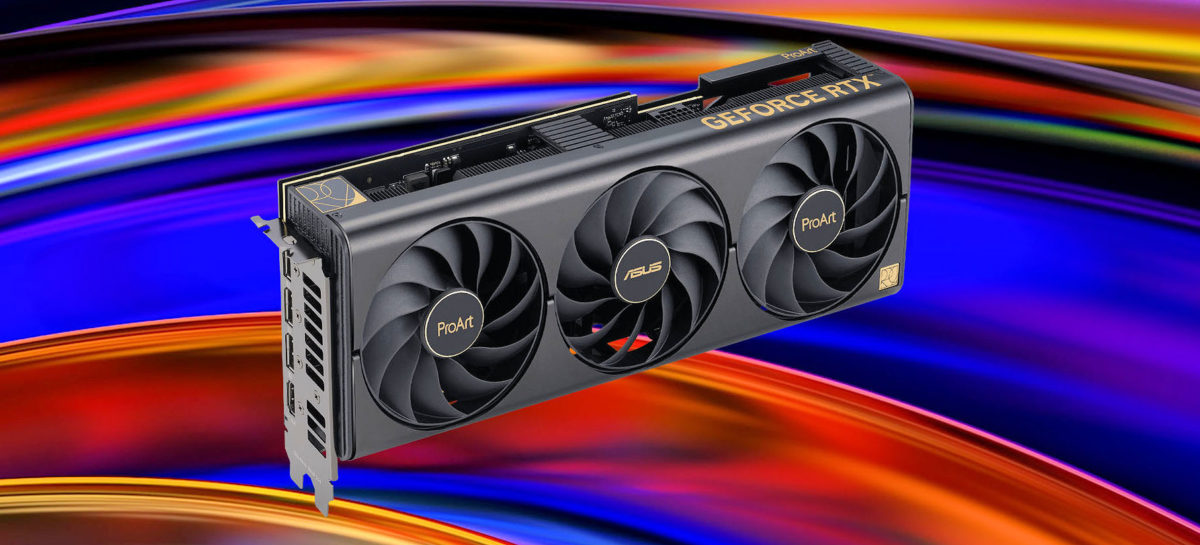 ASUS GeForce RTX 4070 Ti ProArt graphics card is now available