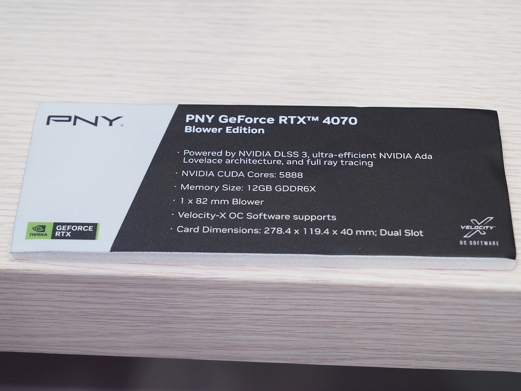 PNY Flaunts 4.5-Slot RTX 4090, RTX 4070 Blower GPUs