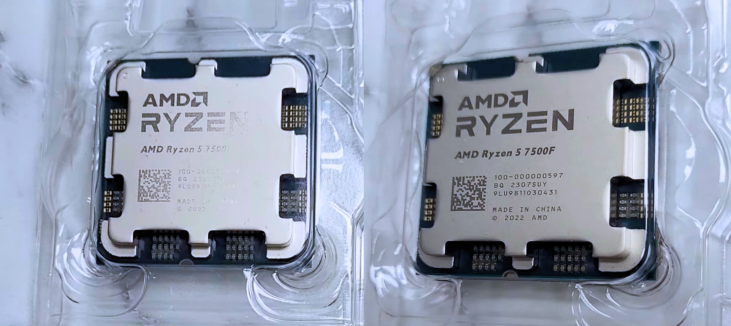 AMD Ryzen 5 7500F to launch this week, the first AM5 CPU without integrated  RDNA2 graphics 