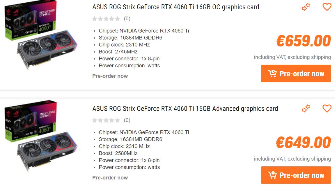 RTX 4060 Ti 16GB vs RTX 4070