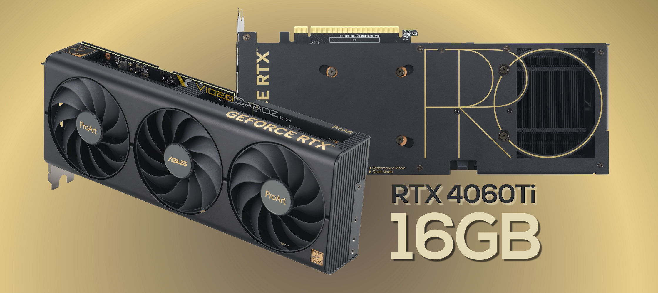 ASUS launches PROART RTX 4060 Ti series with 16GB VRAM 