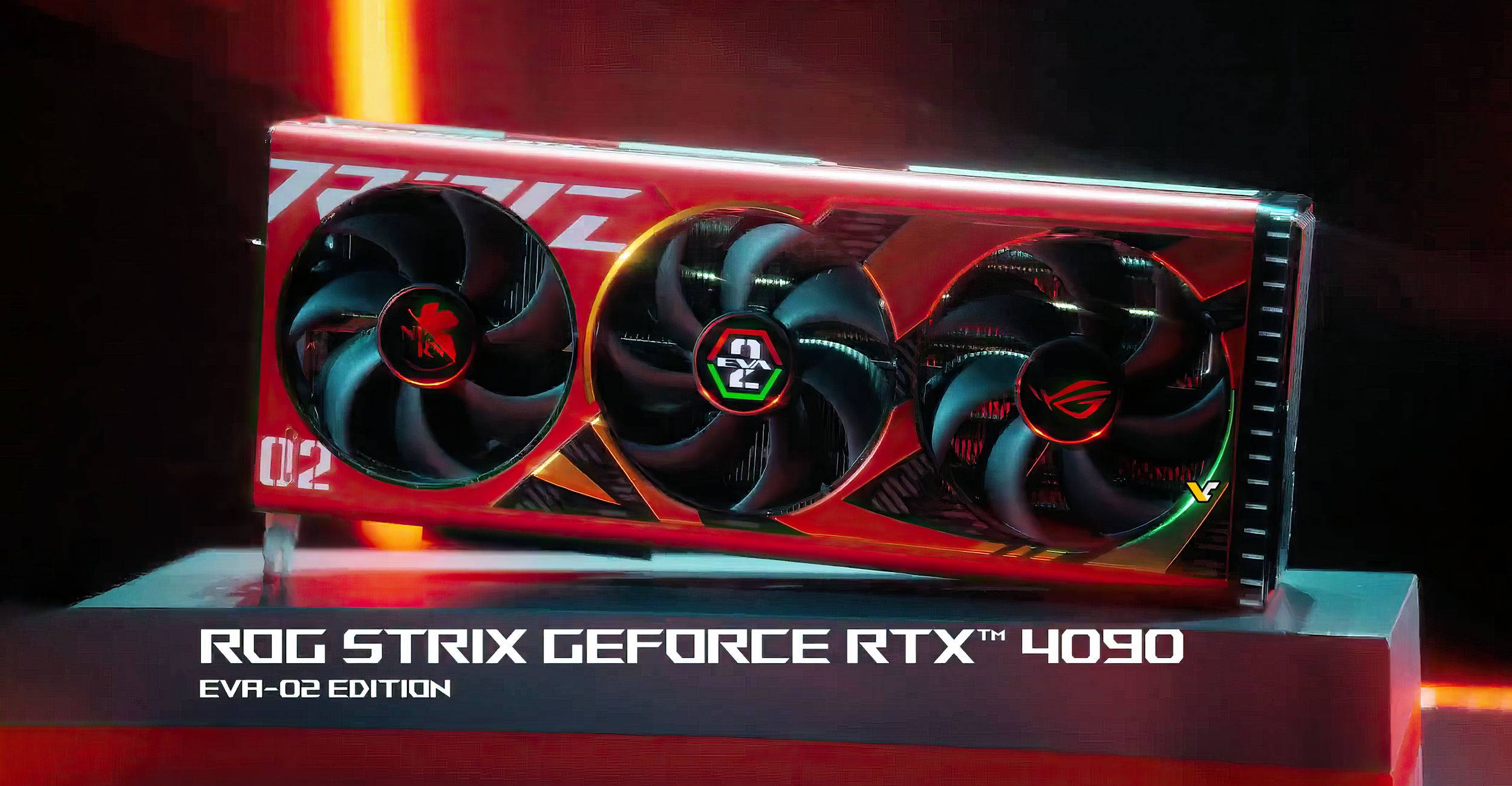 ASUS unveils Evengelionthemed ROG STRIX GeForce RTX 4090 EVA02
