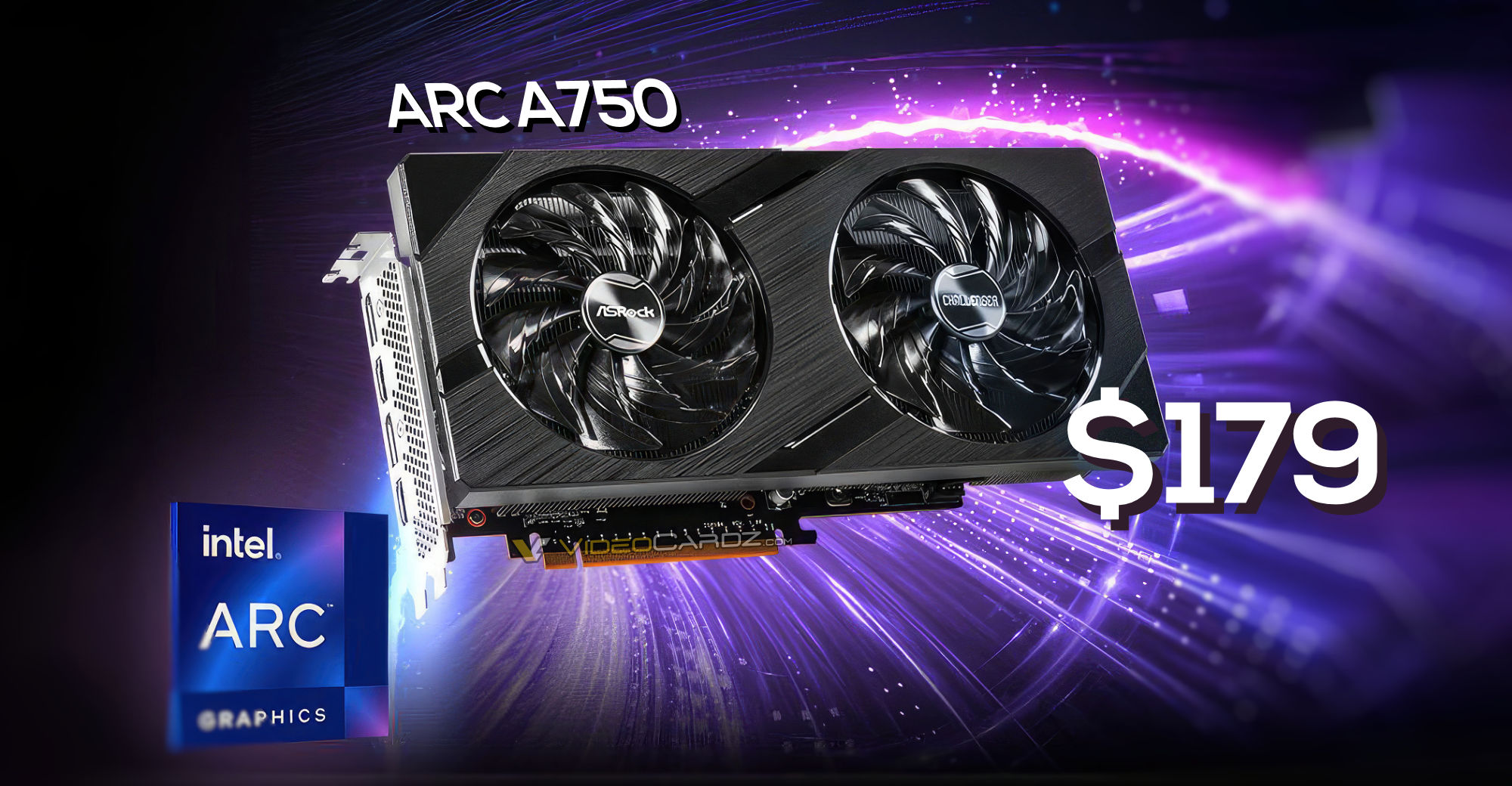 ASRock Arc A750 Challenger 8GB is now available for just $179 