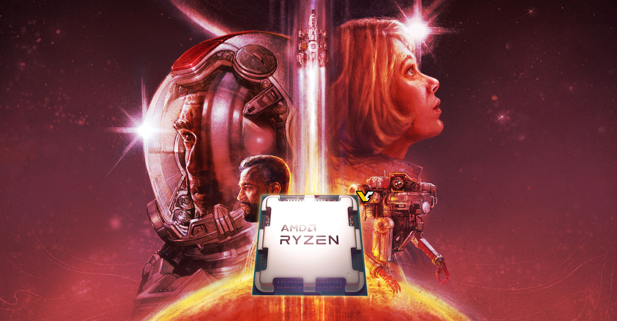 AMD va assembler Starfield avec le processeur de la série Ryzen 7000