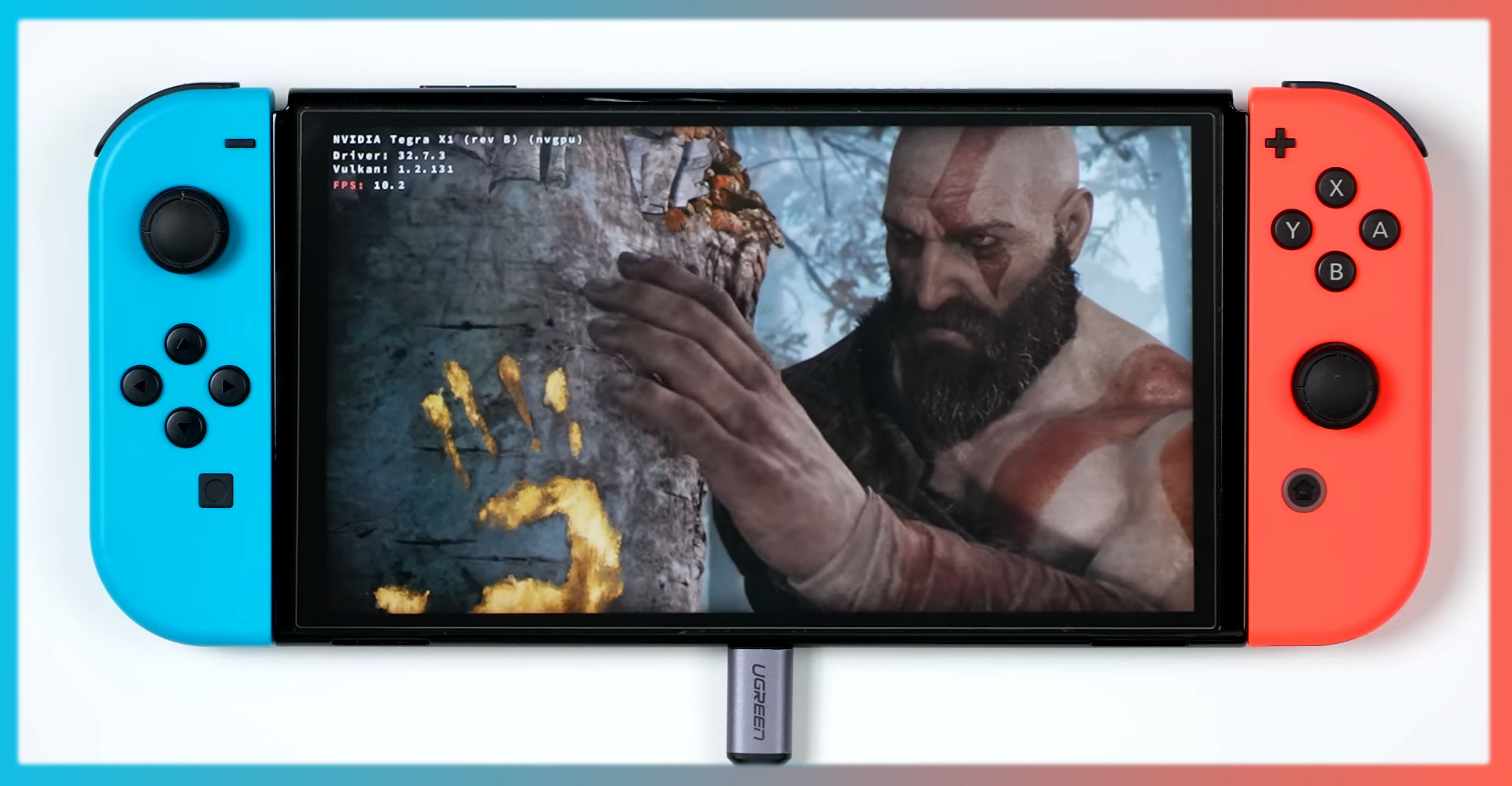 Nintendo Switch modded and overclocked to run modern PC games