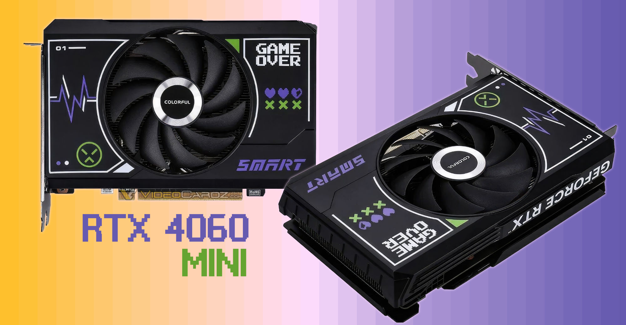 Colorful says it's Game Over, launches GeForce RTX 4060 Smart Mini GPU 