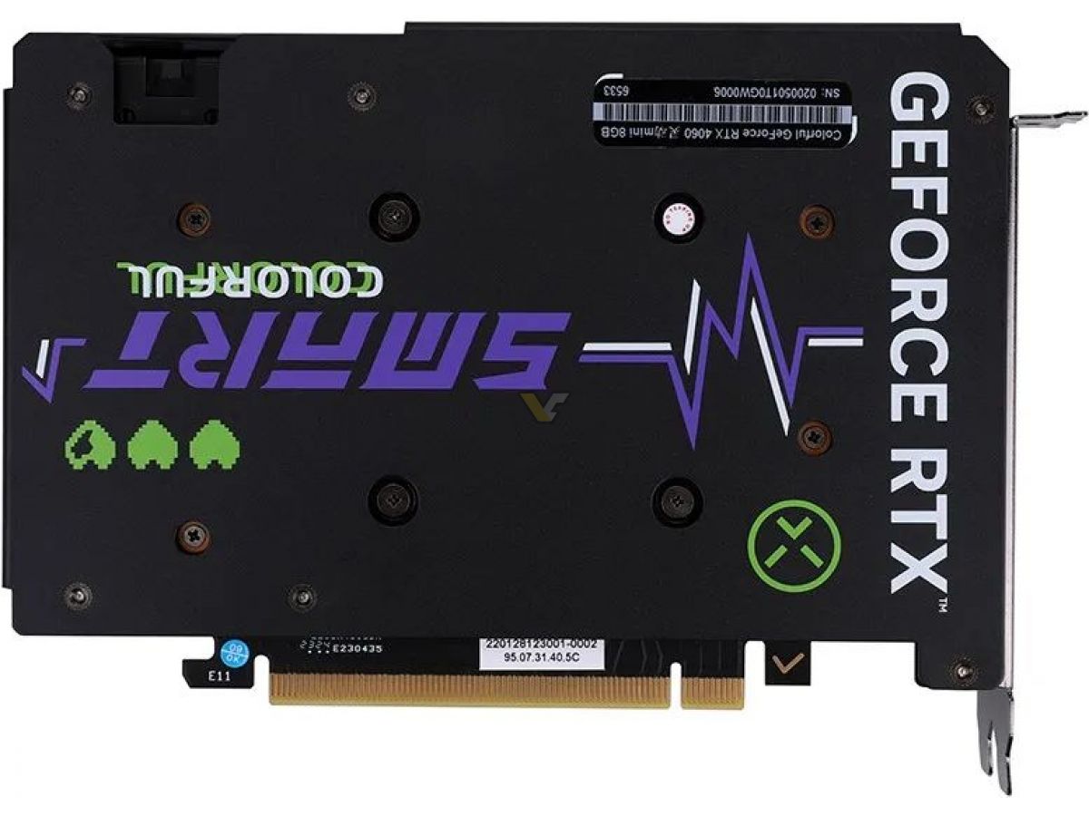 Colorful iGame GeForce RTX 4060 Ti Mini OC 16GB GDDR6 Graphics card
