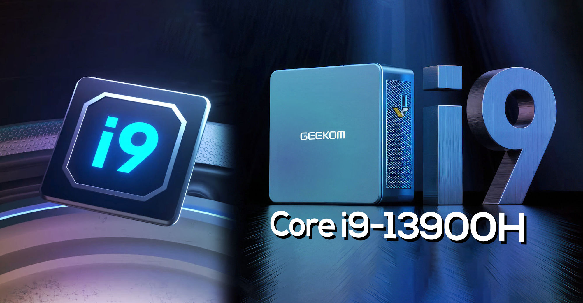 GEEKOM Mini PC Mini IT13, Mini Ordinateur Intel i9-13900H (14