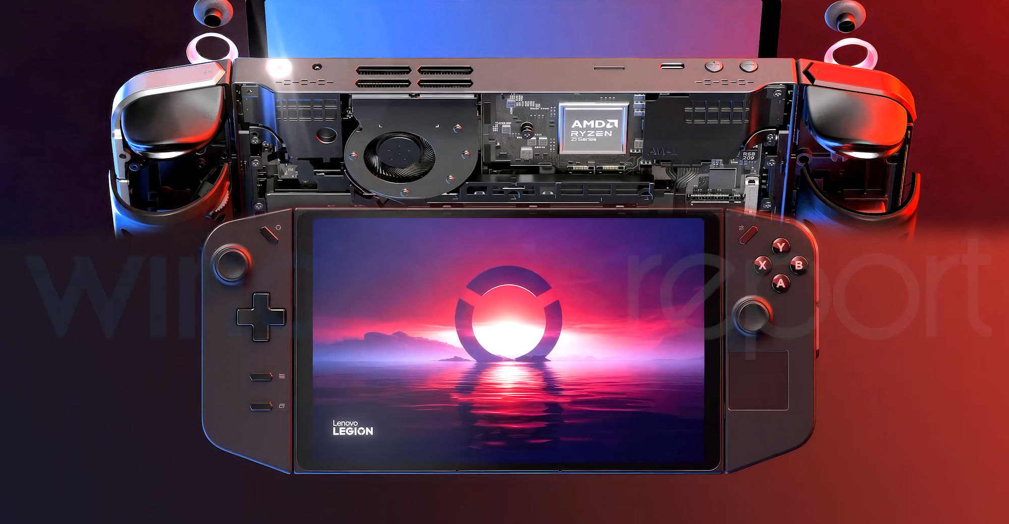 Lenovo Legion Go, AMD Phoenix powered handheld with 'joy-cons' has