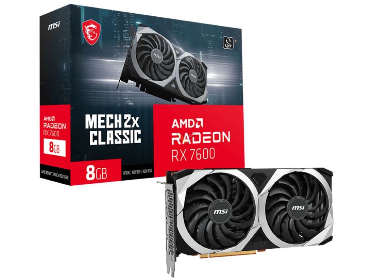AMD Radeon RX 7600 8 GB (MBA) Review - A quiet and short GeForce