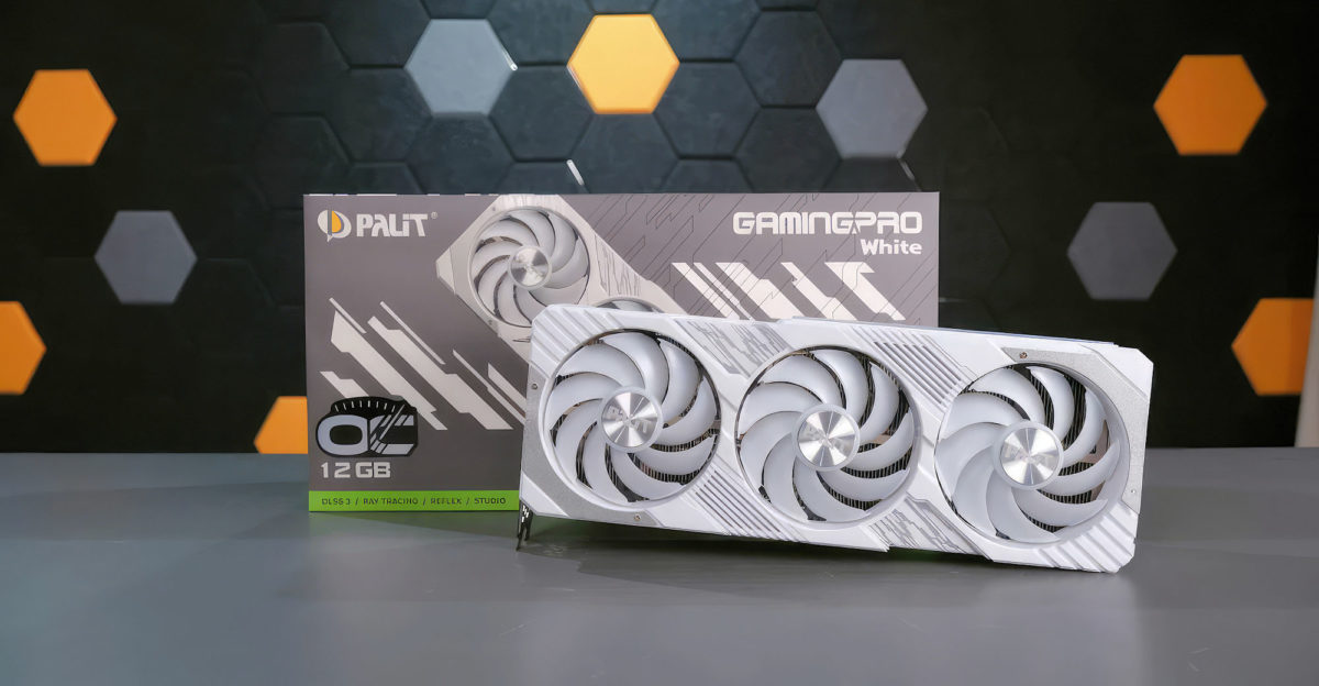 Palit celebrates its 35th anniversary with a Limited Edition of GeForce RTX  4070 Ti GamingPro model in white 