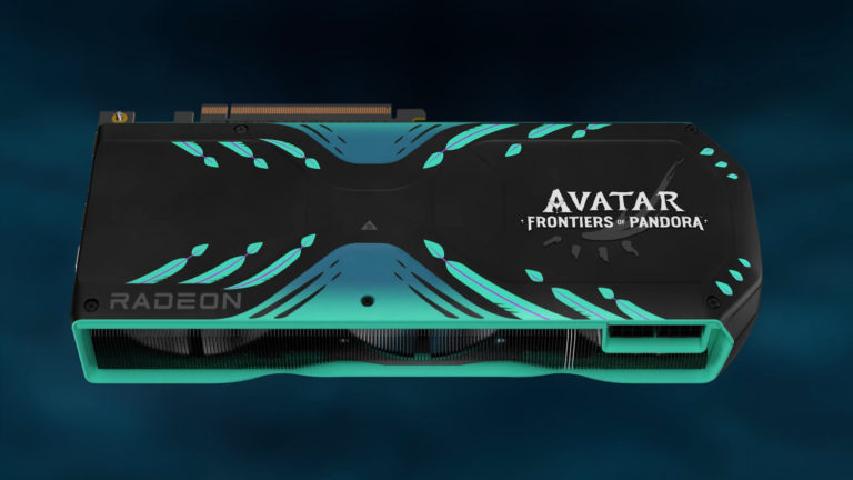 AMD unveils Radeon RX 7900 XTX &#8220;Avatar: Frontiers of Pandora&#8221; Limited Edition with thermal reactive paint &#8211; VideoCardz.com