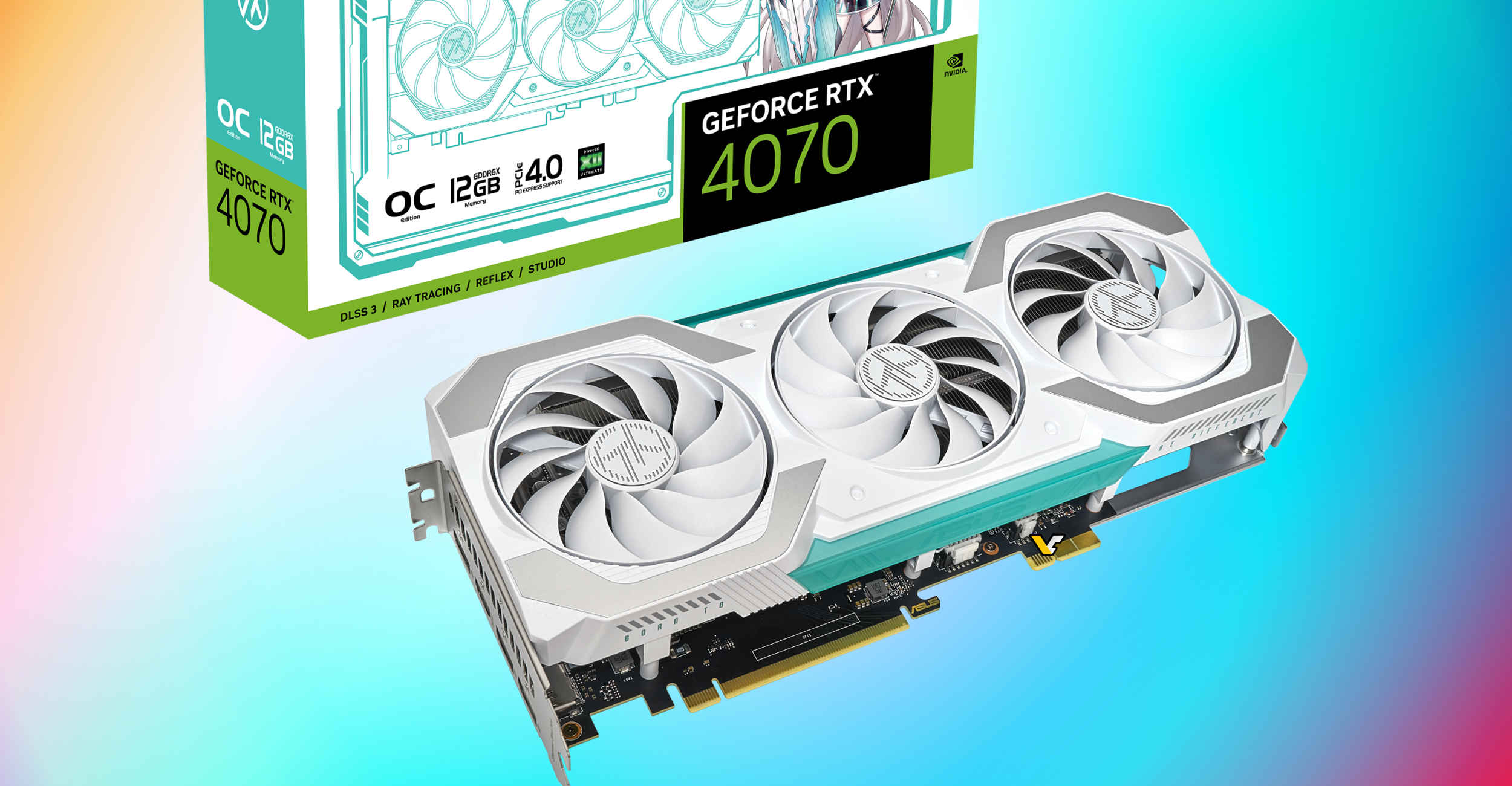 ASUS GeForce RTX 4070 SUPER DUAL with 12GB memory has been leaked