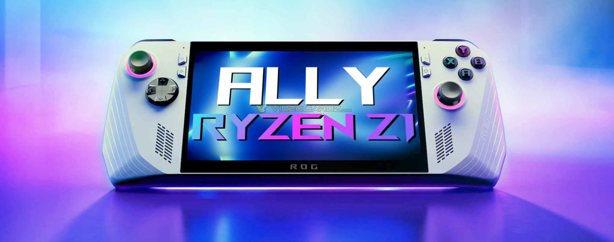 ASUS ROG Ally handheld with Ryzen Z1 non-Extreme APU is now