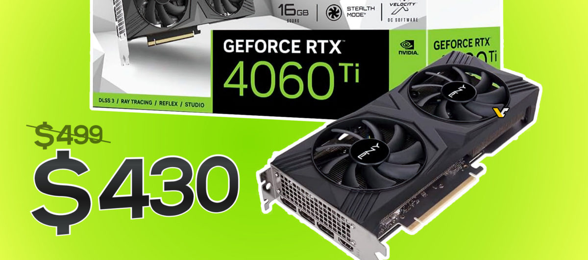 Newegg's GPU deals include GeForce RTX 4070 at $499 and Radeon RX 7800 XT  at $449 