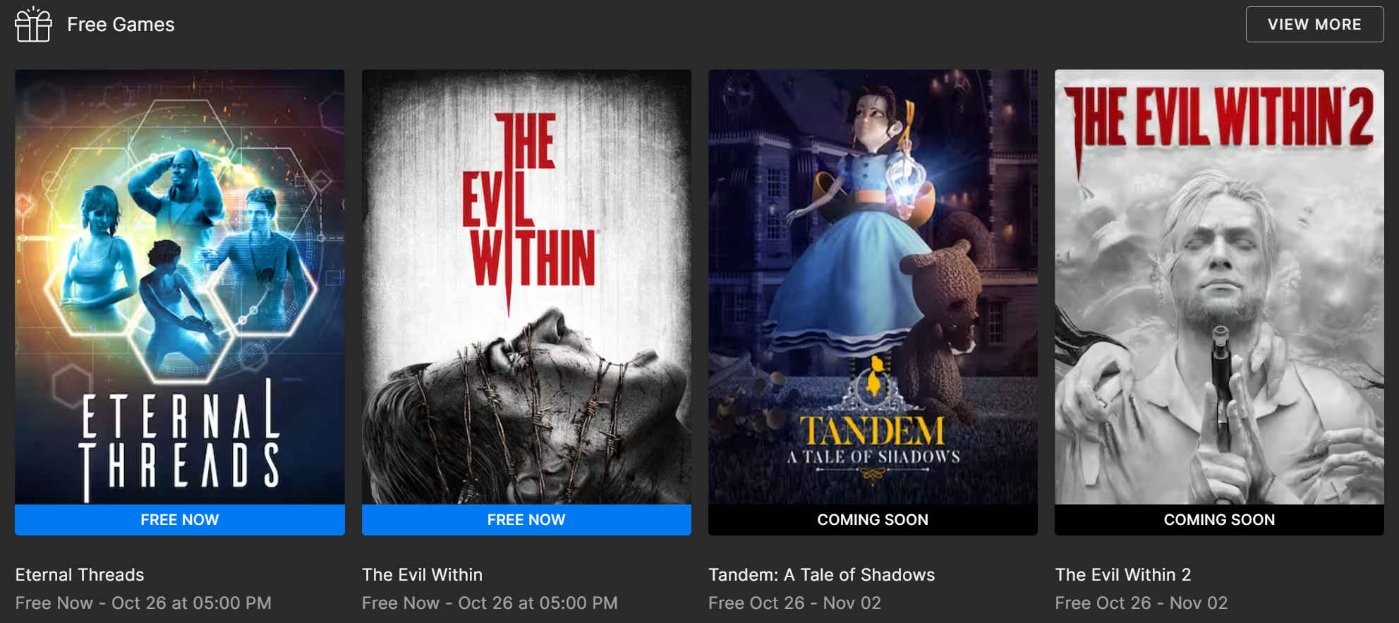 The Evil Within estará gratuito na Epic Games Store