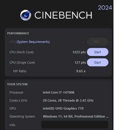 Purported Intel Core i7-14700K Benchmarks up to 20% Faster in