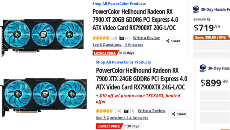 AMD Radeon™ RX 7900 XT 20GB GDDR6 - PowerColor