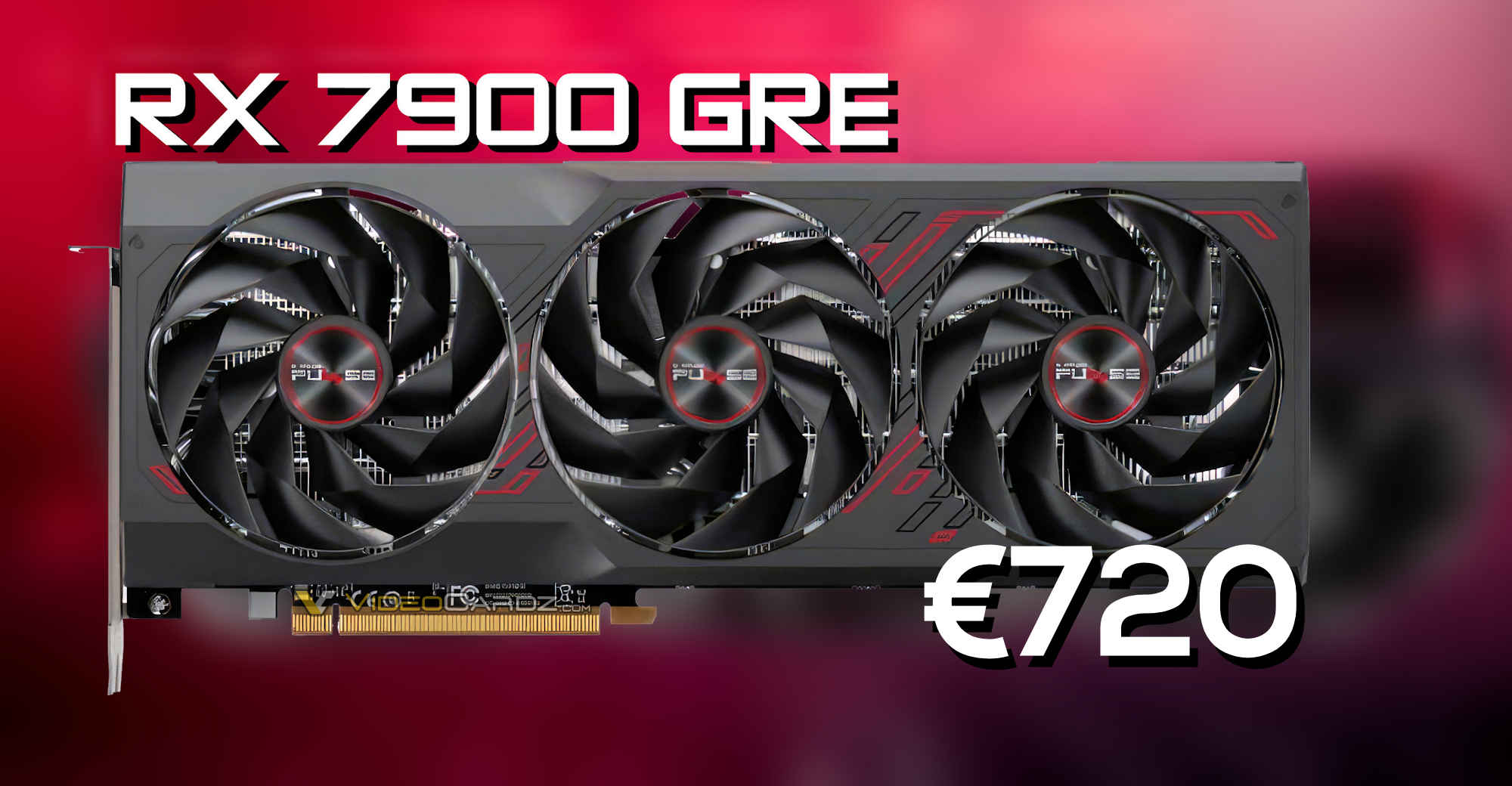 AMD Radeon RX 7900 GRE now available in Europe for 720 EUR, PC