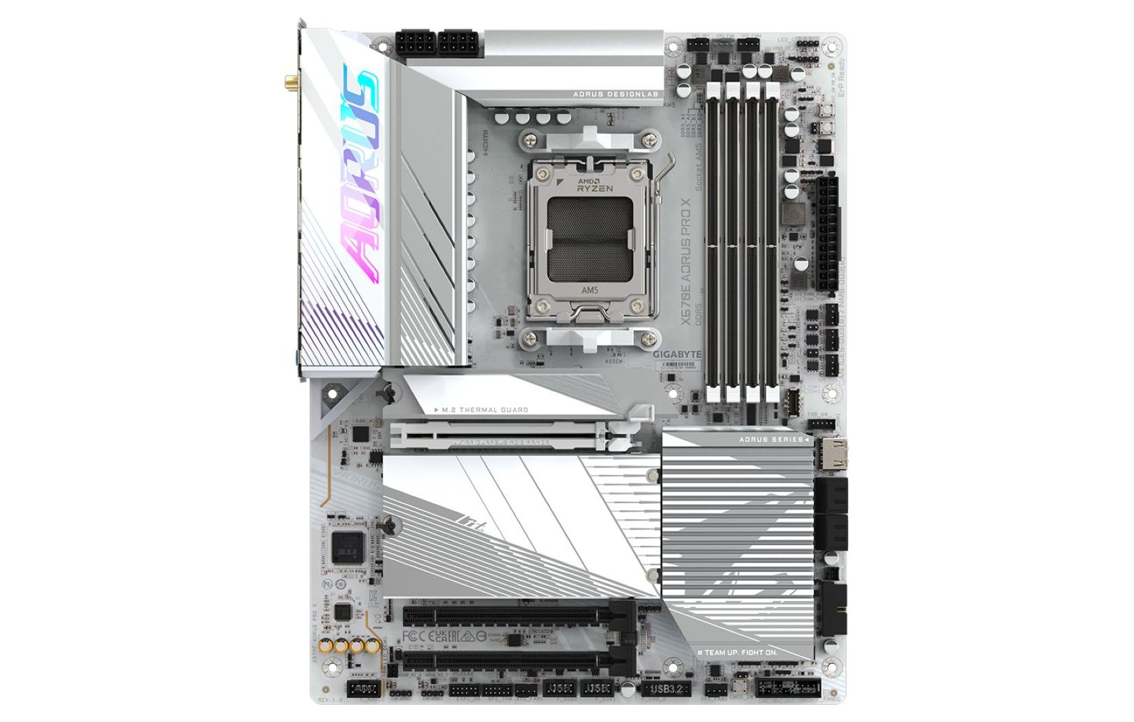Gigabyte launches stylish white AMD X670/B650 AORUS motherboards