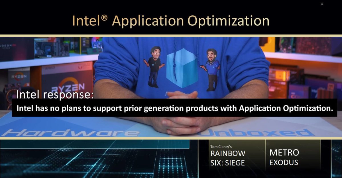Intel confirms no plans to help Utility Optimization (APO) on twelfth/thirteenth Gen Core CPUs