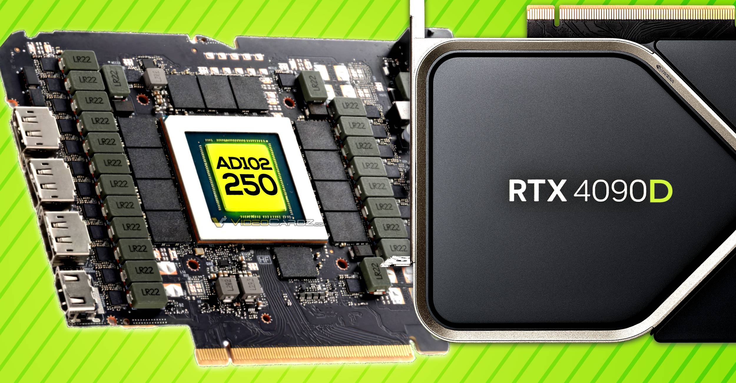 NVIDIA GeForce RTX 4090D para China contará con GPU AD102-250