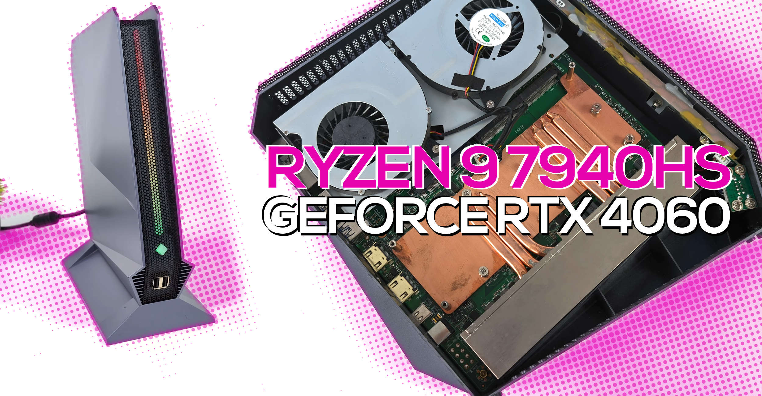 G4 Edge gaming Mini-PC combines Ryzen 9 7940HS and full power