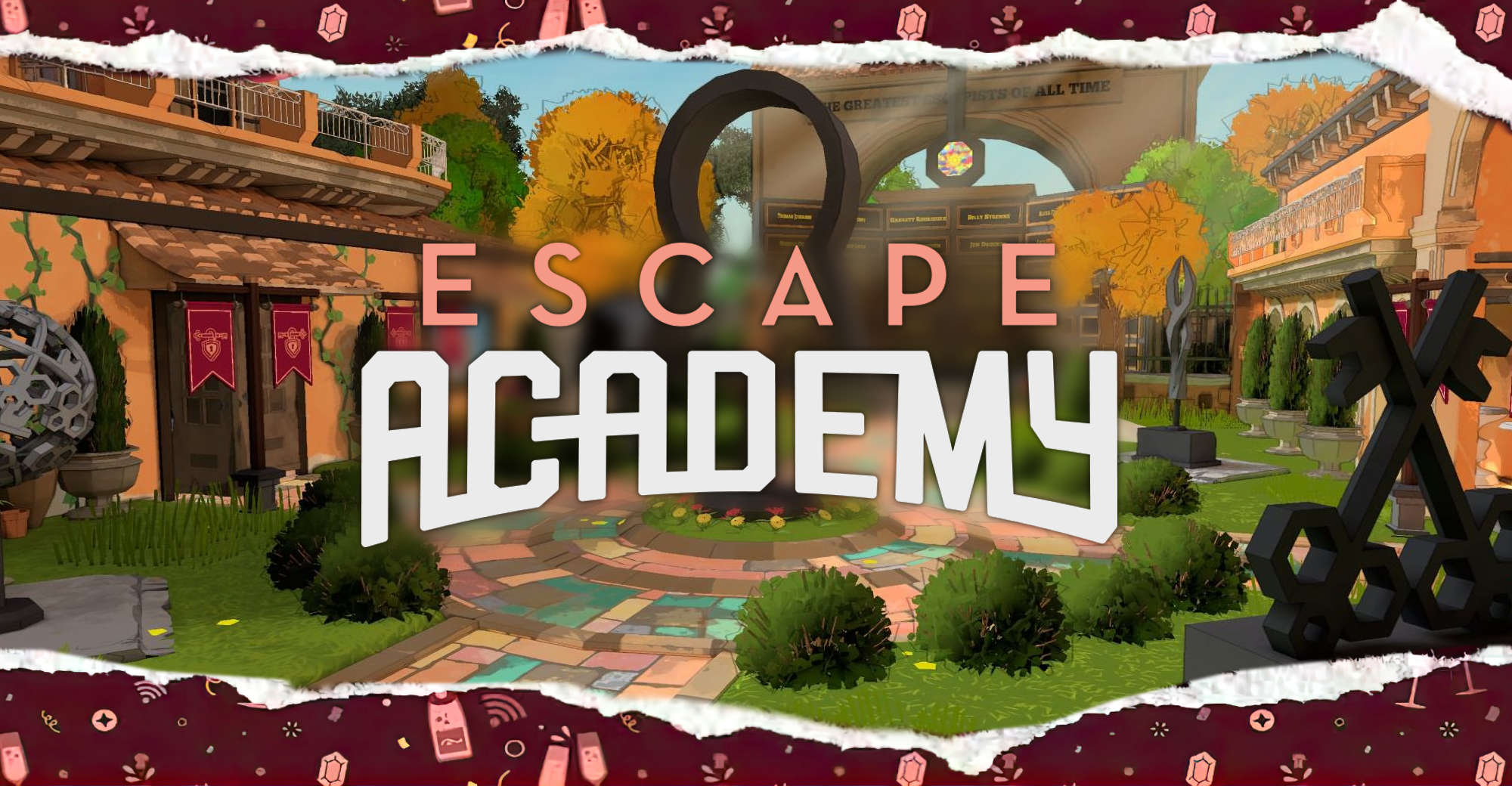 Zadarmo na EGS: Escape Academy, simulátore únikovej miestnosti s kooperatívnym režimom a rozdelenou obrazovkou
