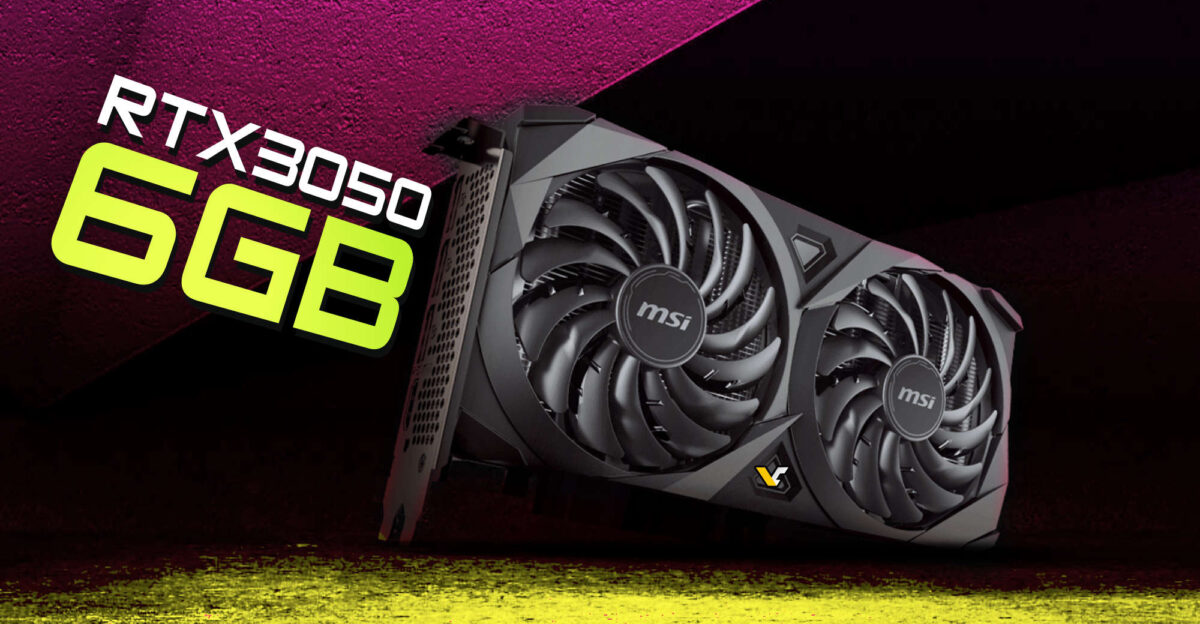 GeForce RTX 3050 6GB has been listed by retailer in Austria