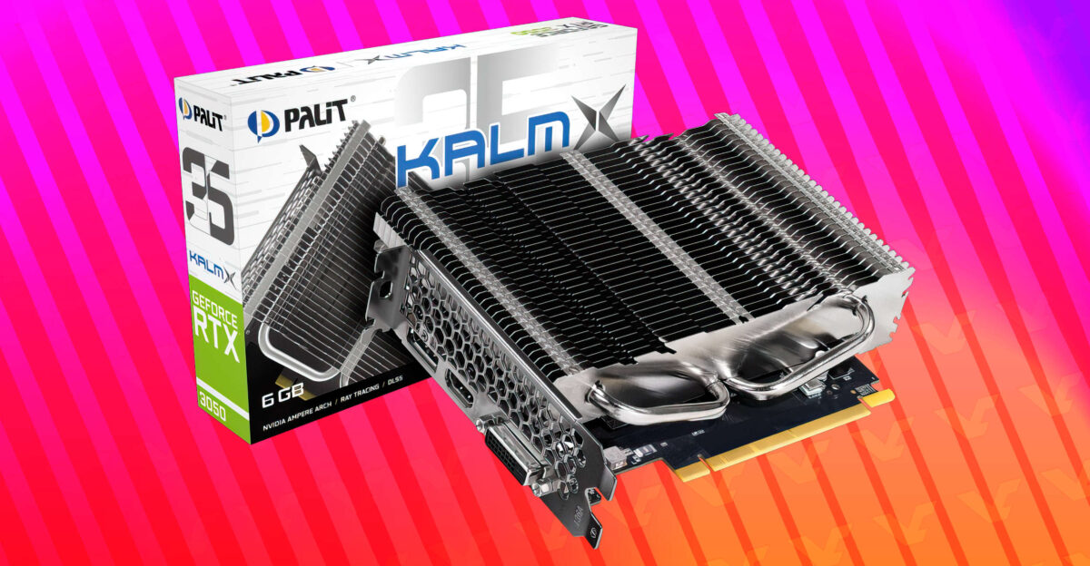 Palit GeForce GTX1650 KalmX ファンレス 品 - PCパーツ
